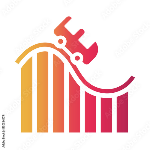 rollercoaster Gradient icon