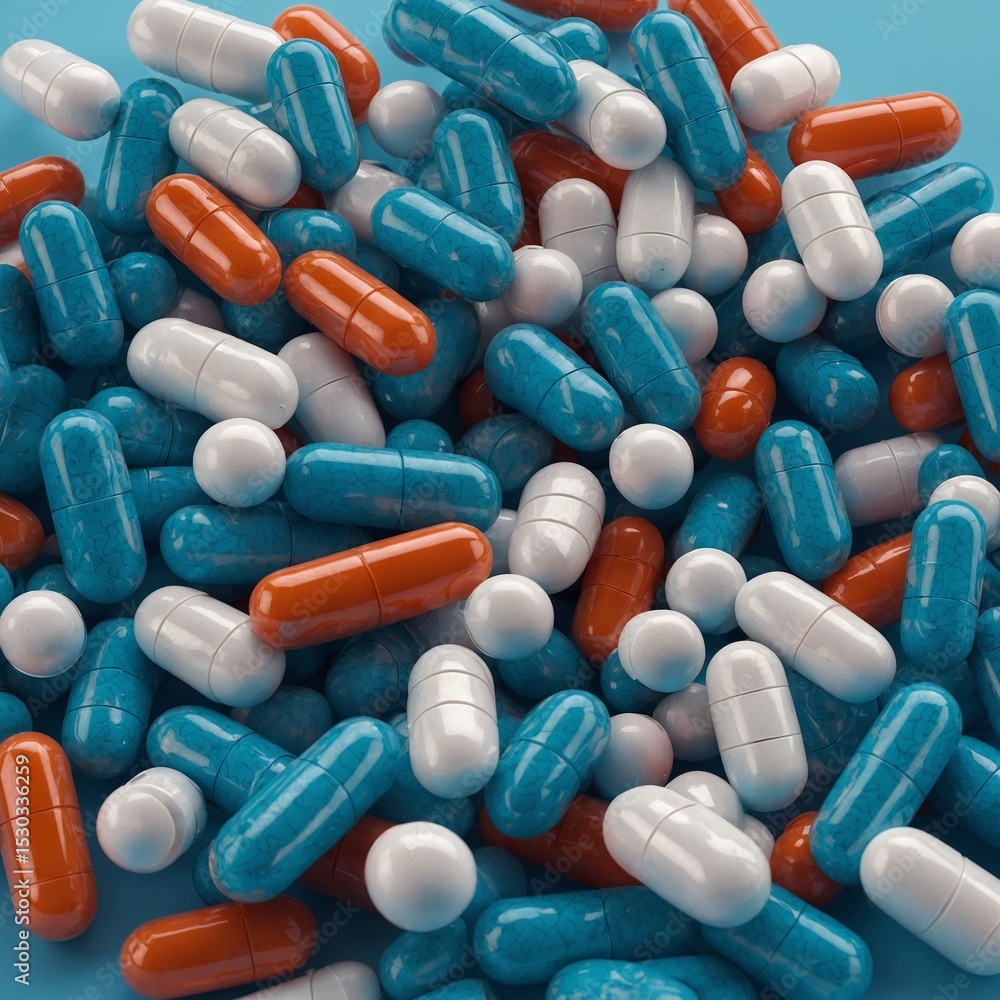 Spilled Medicine Capsules Out Of Plastic Bottle
Spilled Medicine Capsules Out Of Plastic Bottle