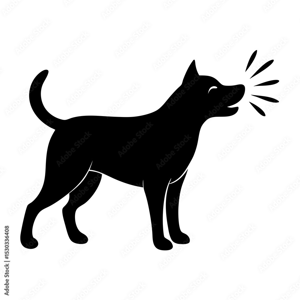 black cdog vector black cdog vector