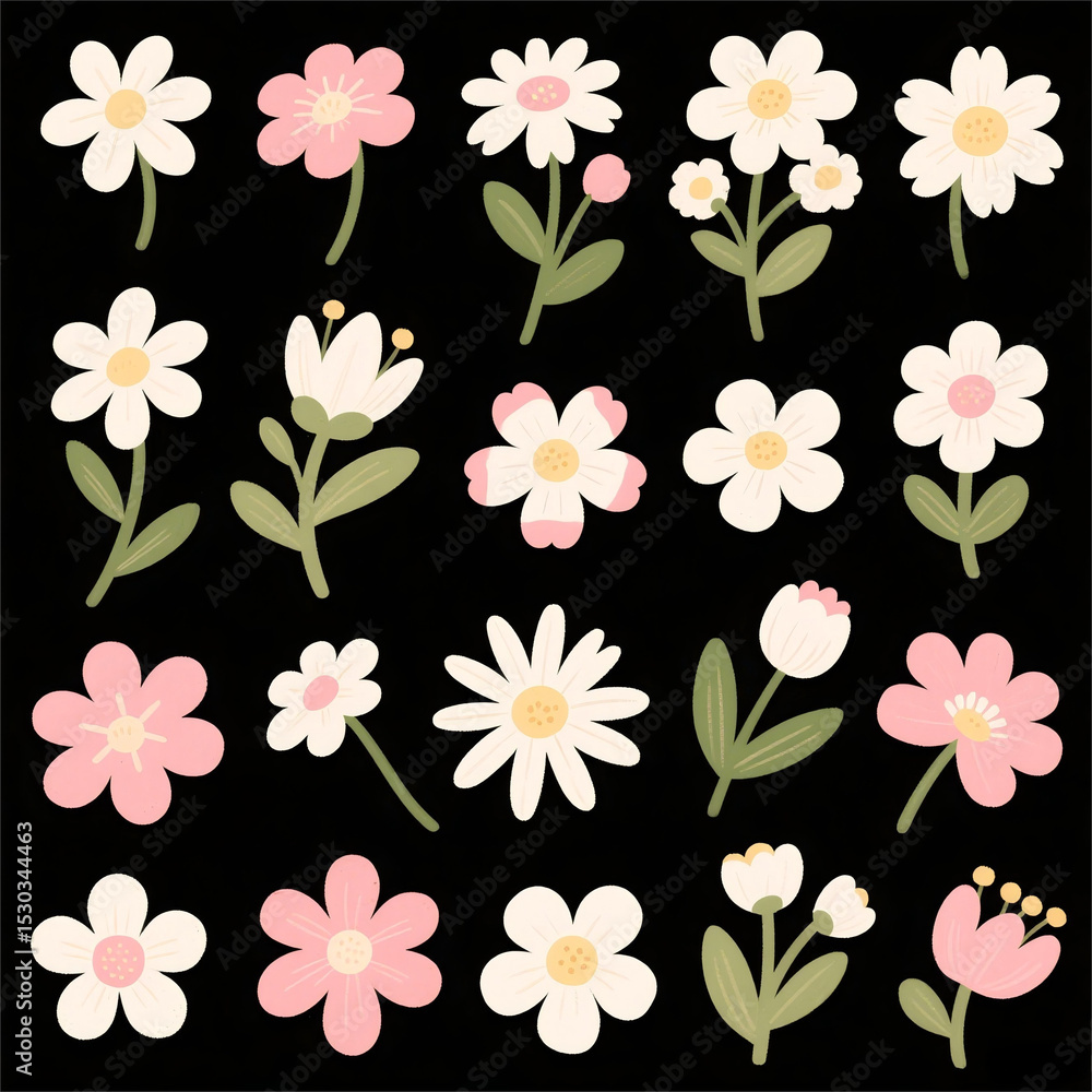 Fototapeta premium floral background