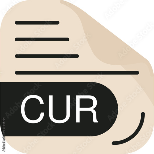 CUR File Format Icon