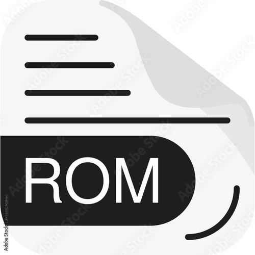 ROM File Format Icon