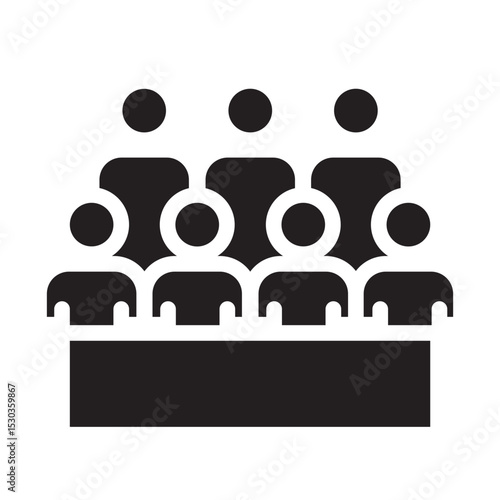 audience Solid icon