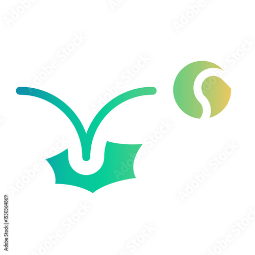 tennis Gradient icon
