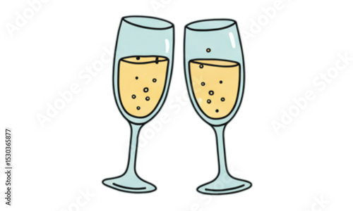 glass of champagne