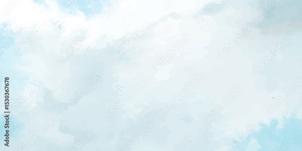 Elegant Sky Blue Watercolor Wash with Soft Acrylic Highlights on a White Paper Textured Background. Light Blue Acrylic and Watercolor Texture Vector Illustration on a Smooth White Paper Surface Elegant Sky Blue Watercolor Wash with Soft Acrylic Highlights on a White Paper Textured Background. Light Blue Acrylic and Watercolor Texture Vector Illustration on a Smooth White Paper Surface