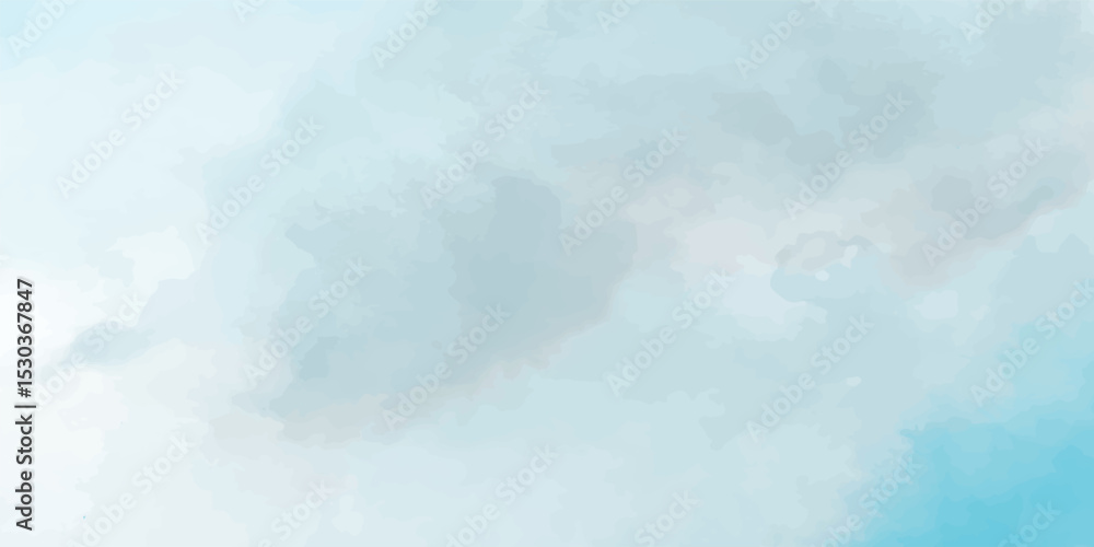 Elegant Sky Blue Watercolor Wash with Soft Acrylic Highlights on a White Paper Textured Background. Light Blue Acrylic and Watercolor Texture Vector Illustration on a Smooth White Paper Surface Elegant Sky Blue Watercolor Wash with Soft Acrylic Highlights on a White Paper Textured Background. Light Blue Acrylic and Watercolor Texture Vector Illustration on a Smooth White Paper Surface