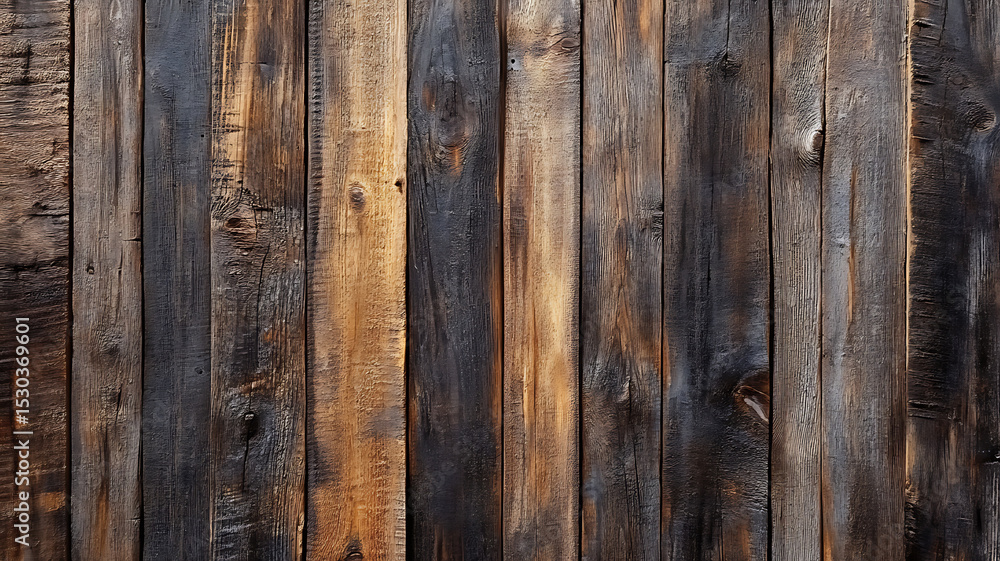 Rustic wooden planks texture with various shades and natural wood grain for background use Rustic wooden planks texture with various shades and natural wood grain for background use