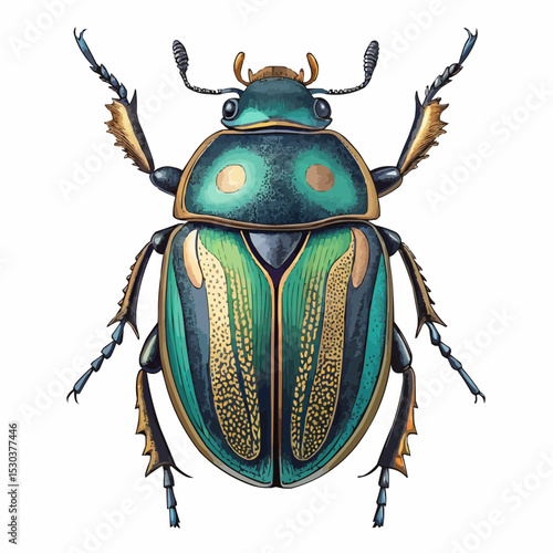 Gleaming Beetle