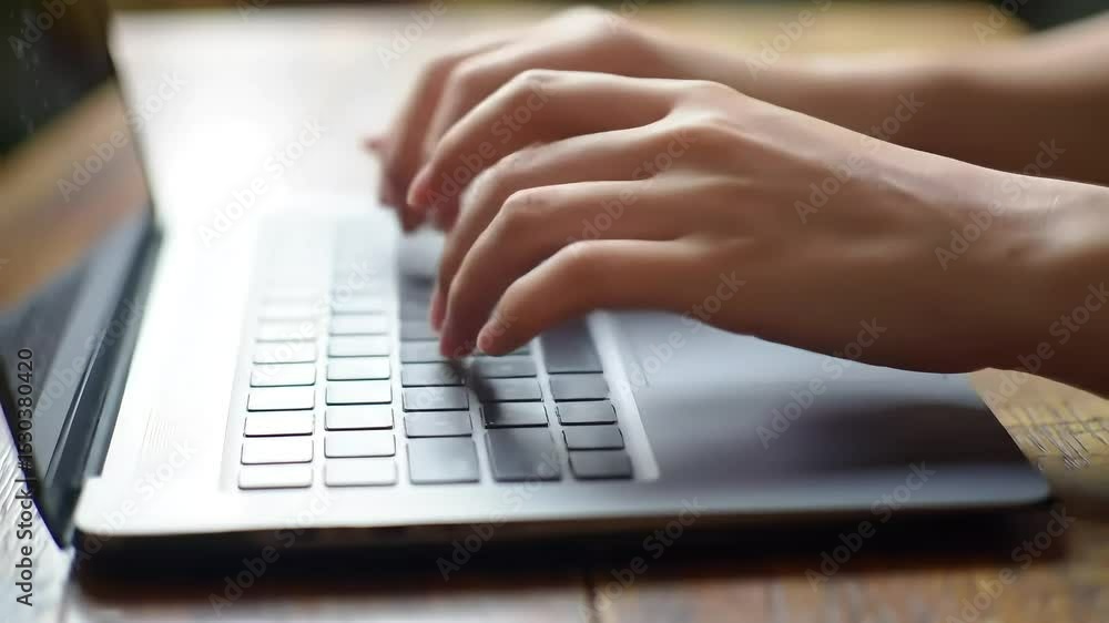 person typing on a laptop person typing on a laptop