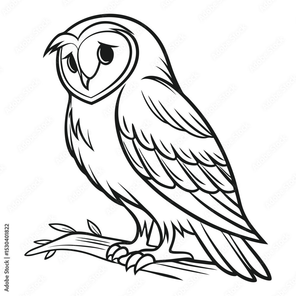 black and white owl minimal outline vector drawing black and white owl minimal outline vector drawing
