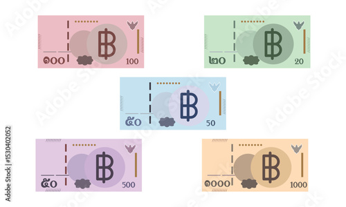 Baht Illustrations