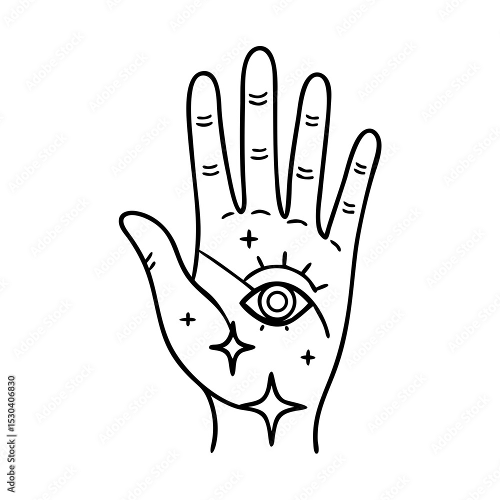 Fototapeta premium hand vector