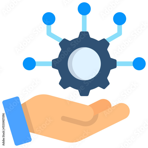 Digital Transformation Icon