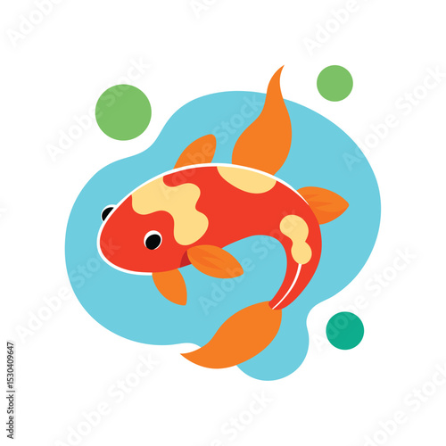 goldfish jumping out of water