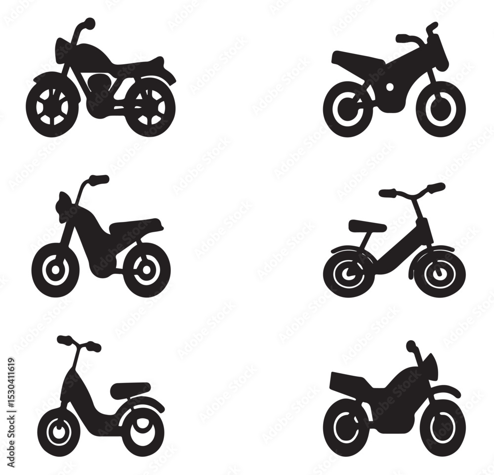 Obraz premium bike vector image