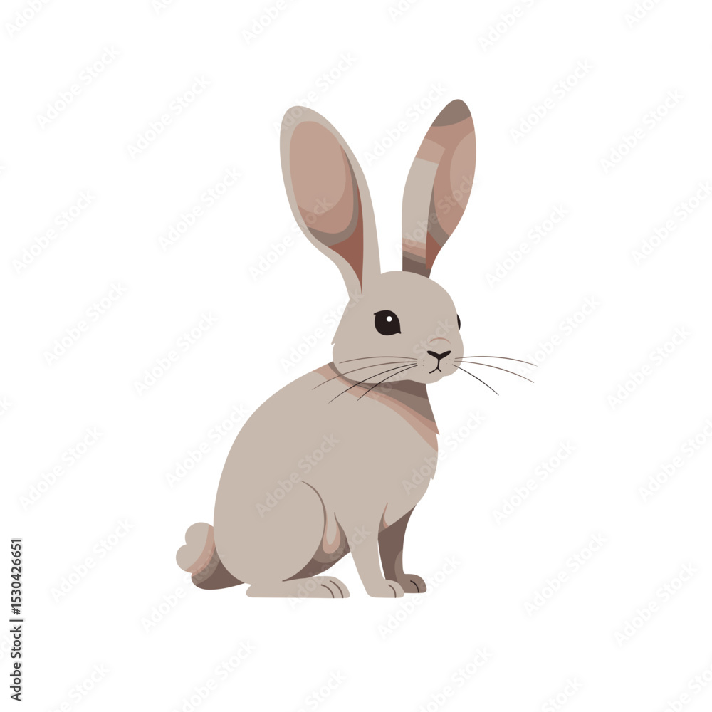 Cartoon rabbit illustration Cartoon rabbit illustration