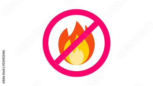 Fire icon vector. fire sign and symbol