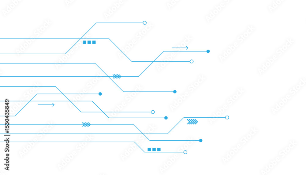 Abstract Technology Background , blue circuit board pattern Abstract Technology Background , blue circuit board pattern