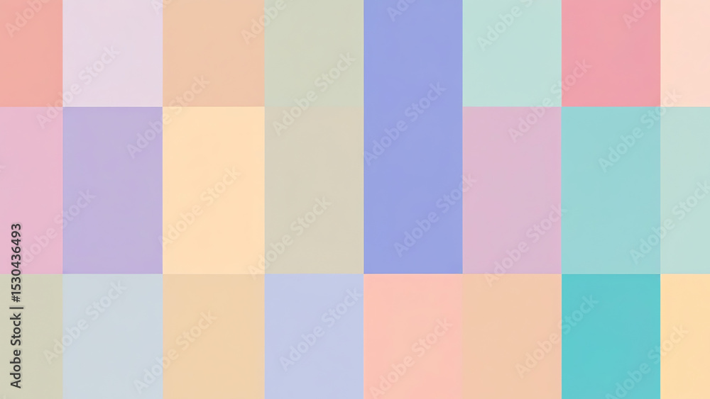 Colorful pixel art design capturing a harmonious blend of hues in a structured layout Colorful pixel art design capturing a harmonious blend of hues in a structured layout