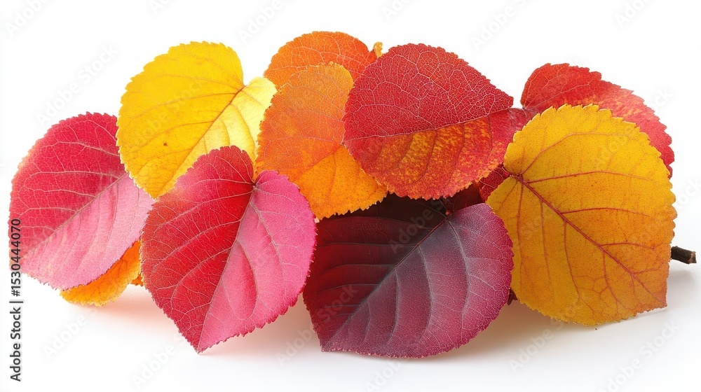 Obraz premium Autumn Leaves: Red, Orange, Yellow Foliage