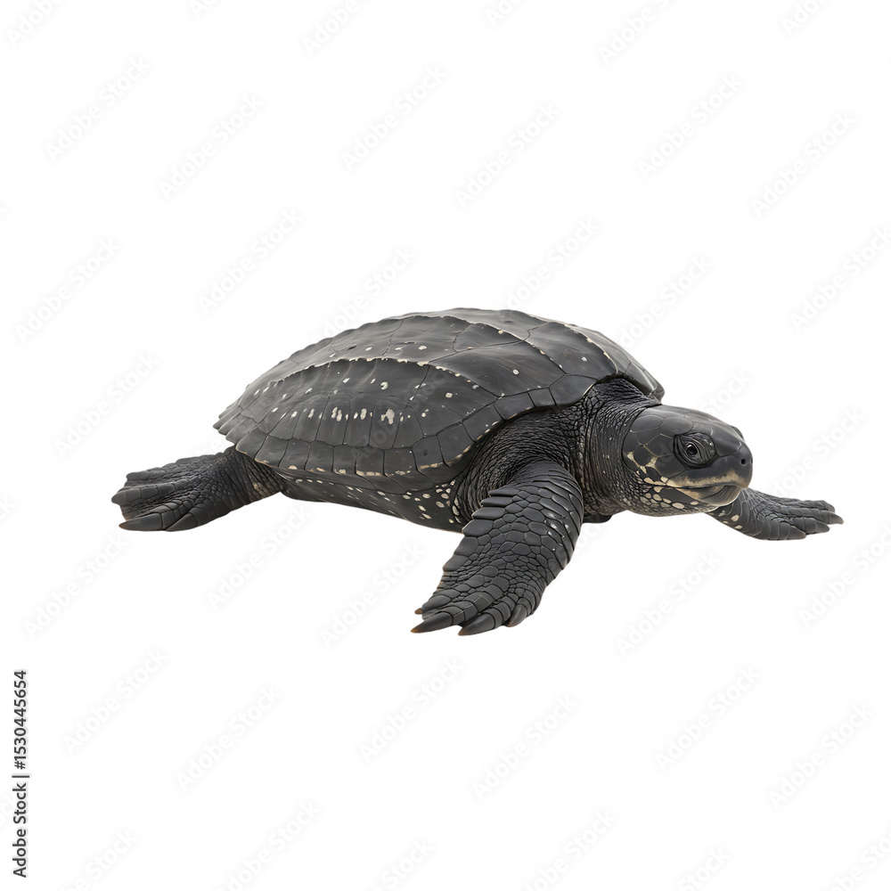 Fototapeta premium Leatherback Sea Turtle: Powerful Reptile, Ocean Wildlife