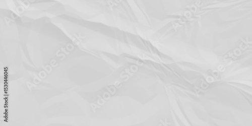 White crumpled paper texture. white crumpled paper texture sheet background. Wrinkled paper texture.	
