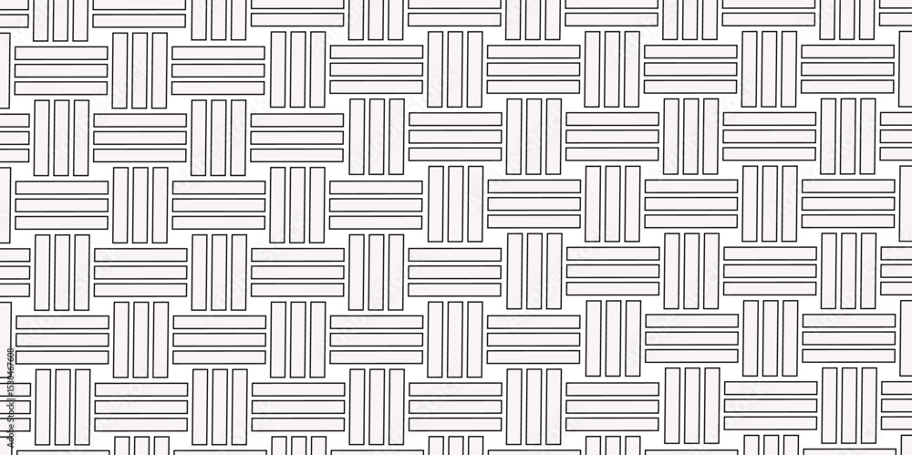 Weave Pattern Showing Repetition Useful as Background. Minimal line Seamless geometric pattern with shapes. Decoration and maze ornament square wall tile. colorful rattan weave texture background. Weave Pattern Showing Repetition Useful as Background. Minimal line Seamless geometric pattern with shapes. Decoration and maze ornament square wall tile. colorful rattan weave texture background.