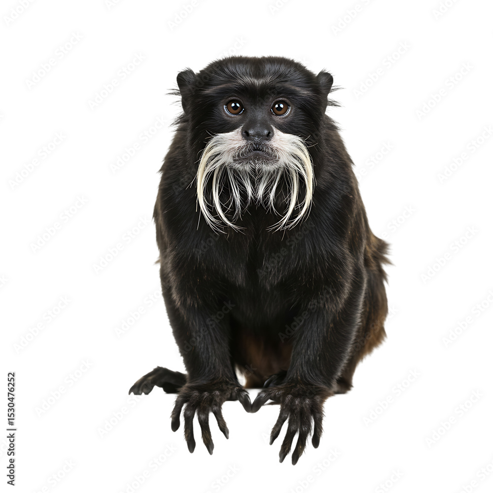 Obraz premium Goeldi's Monkey: A Detailed Close-Up