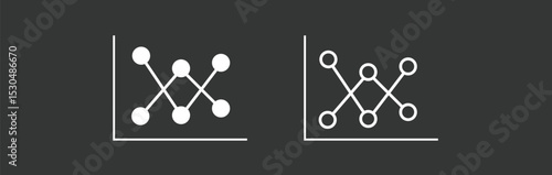  business bar sign, profit growing symbol, progress bar symbol, growing graph icons – stock vector