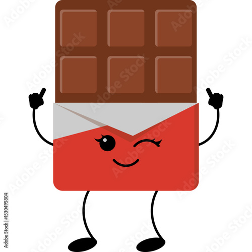 Cute Chocolate Character