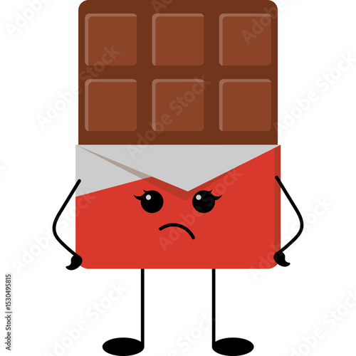 Cute Chocolate Character