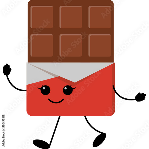 Cute Chocolate Character