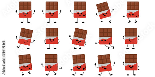 Cute Chocolate Character