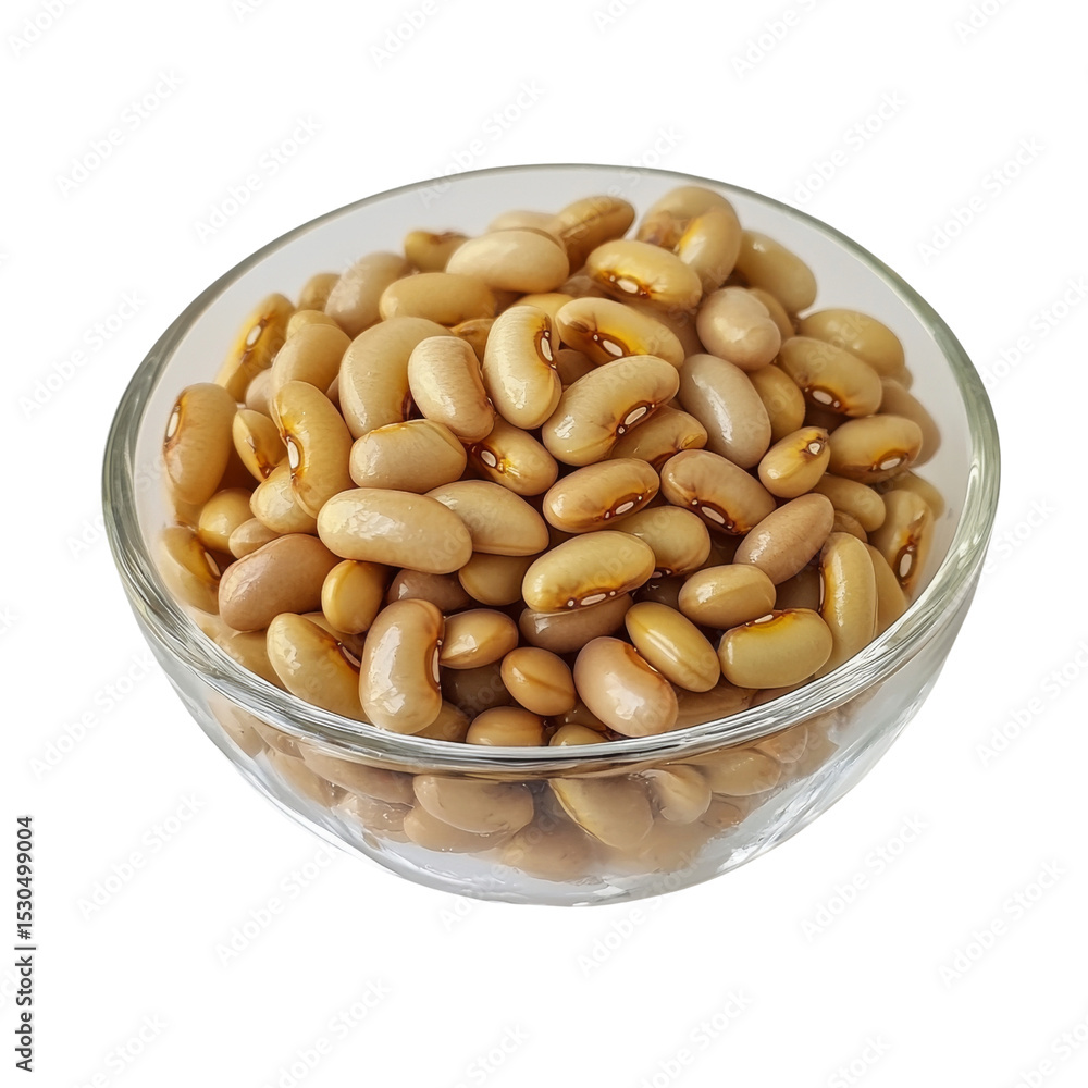 Fresh and healthy yellow beans in clear glass bowl, showcasing their smooth texture and vibrant color, perfect for cooking or salads Fresh and healthy yellow beans in clear glass bowl, showcasing their smooth texture and vibrant color, perfect for cooking or salads