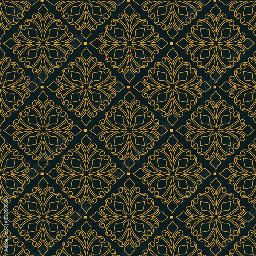 seamless damask wallpaper