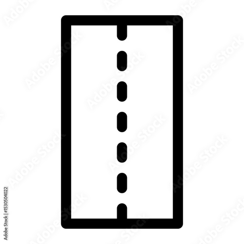 road line icon
