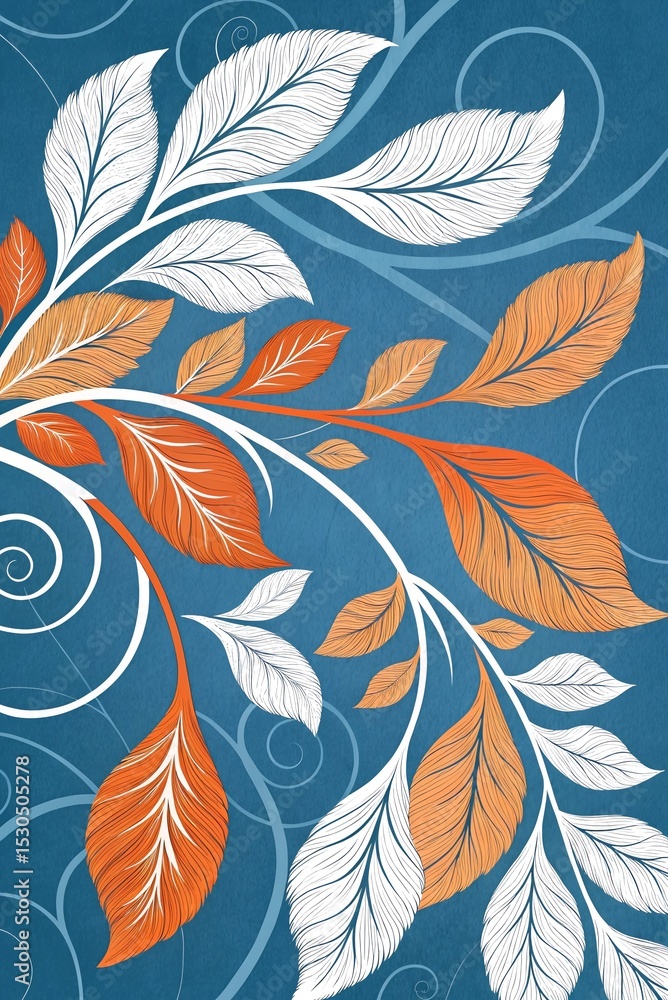 seamless pattern with leaves seamless pattern with leaves