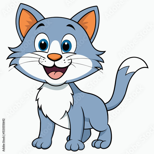a cute cat 