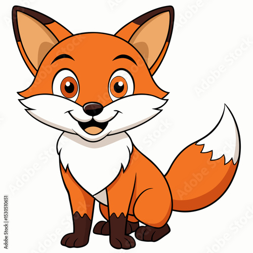 a cute fox
