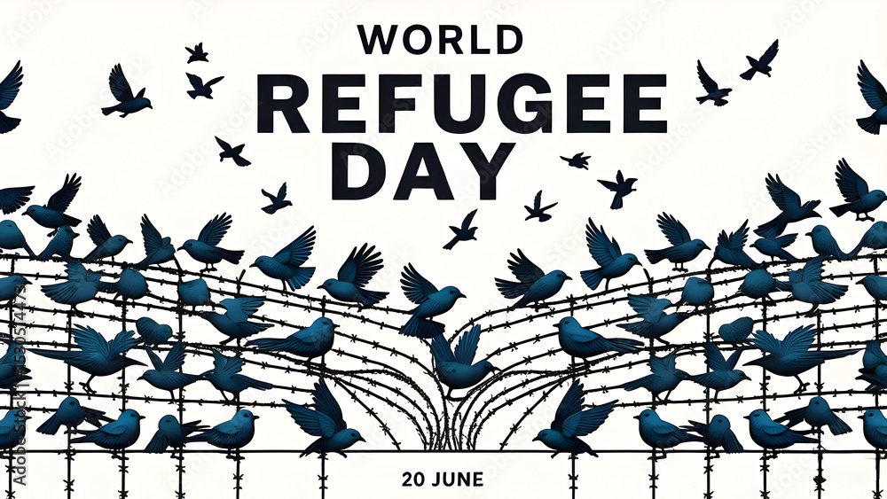 Fototapeta premium World Refugee Day