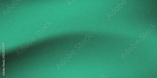 Green royal gradient seamless pattern with noise texture. Emerald blue silk bg with soft transitions and effect ombre. Vector gradient mesh illustration.
