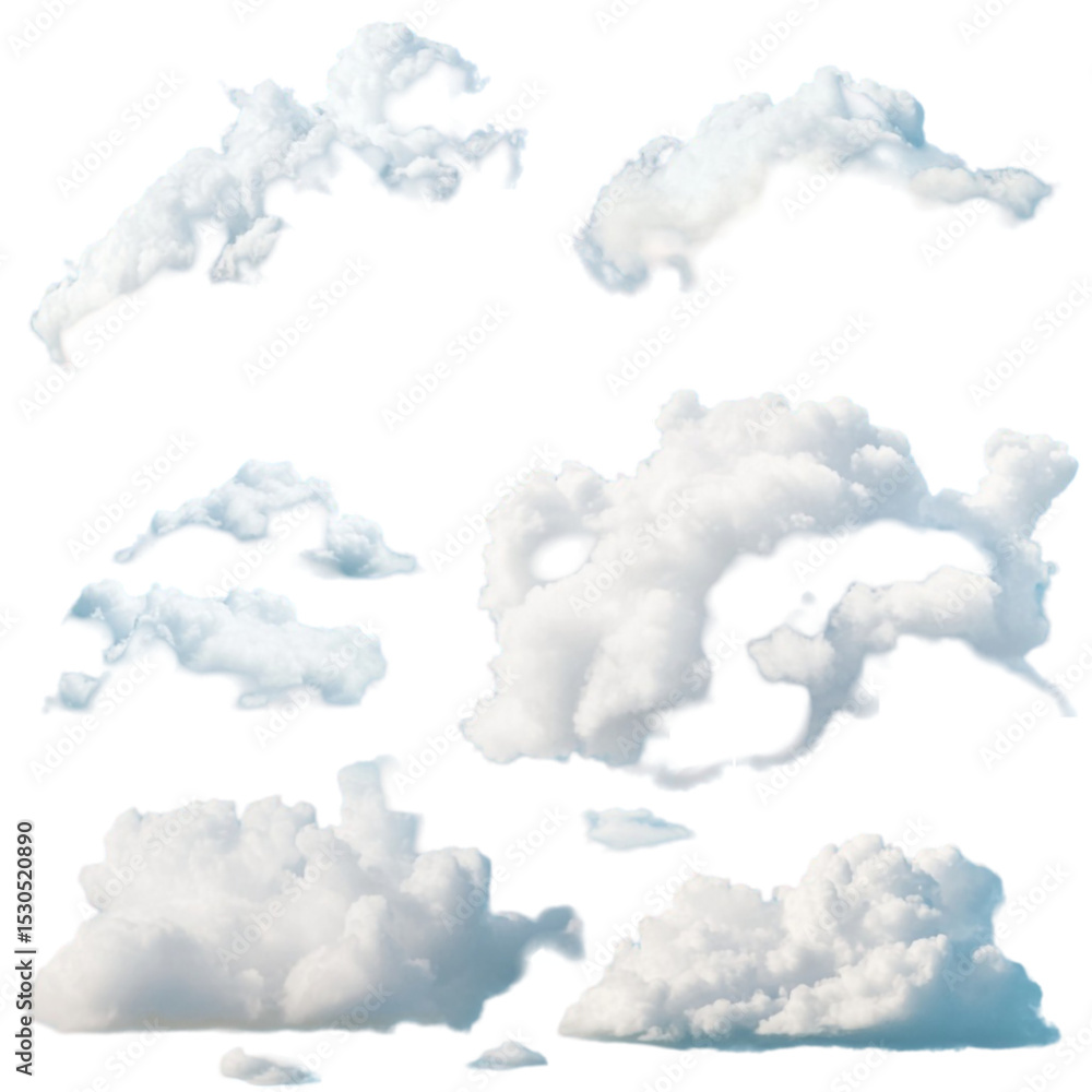 Fluffy Clouds Drifting Through a Glitch Digital Landscape Dreamlike and Serene Fluffy Clouds Drifting Through a Glitch Digital Landscape Dreamlike and Serene