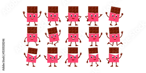 Cute Chocolate Character