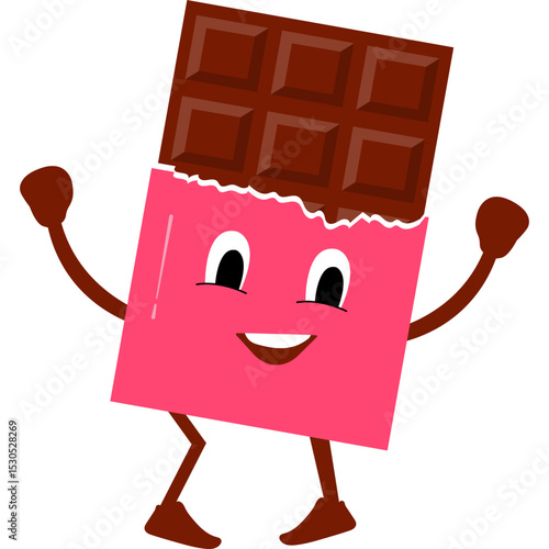Cute Chocolate Character