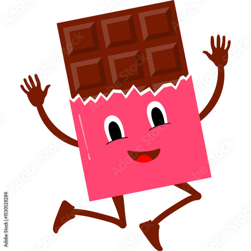 Cute Chocolate Character