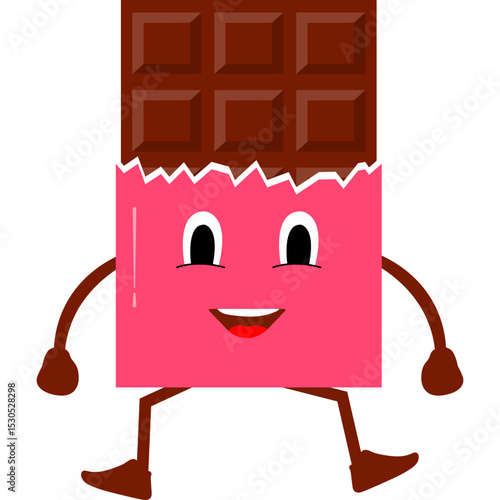Cute Chocolate Character
