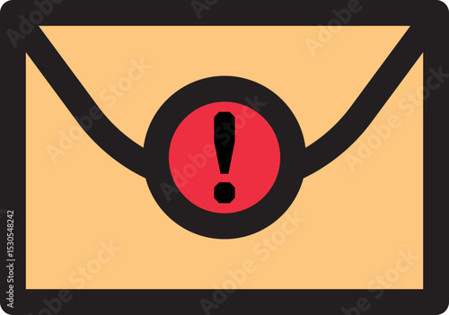 Warning Email Icon