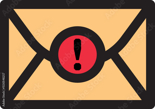 Warning Email Icon