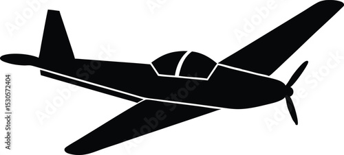 silhouette of a plane